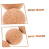 ORFOFE 5pcs Foosball Accessory Wood Foosball Balls Football Table Parts Cork Balls for and Comfortable view 4