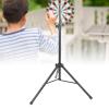 Dartboard Stand, Professional Portable Tripod Dartboard Travel Stand, Heavy Duty Travel Tripod Dartboard Holder Stainless Steel Dartboard Mount Stand for Home Outdoor view 2