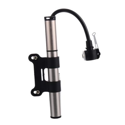 FUNOMOCYA Mini High Pressure Inflator Portable Handheld Air Pump for Bike Tires Basketballs and Sports Equipment Durable Aluminum Alloy Design for Easy Inflation