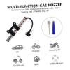 FUNOMOCYA Mini High Pressure Inflator Portable Handheld Air Pump for Bike Tires Basketballs and Sports Equipment Durable Aluminum Alloy Design for Easy Inflation view 3