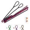 Deerseeker Archery Bowstring Set with 2 Nocking Points Dacron Recurve Bow String Replacement 12, 14, 16 Strands for Traditional Longbow Bow Shooting 48-70 inchesRed, 1pcs view 1