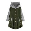 Cardigan For Women Trendy Faux Fur Winter Coats For Women Fall Clothes Fashion Outerwear Fall Work Clothes For Women 2024 Casual Faux Fur Cardigan Coat view 1