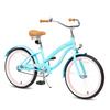ACEGER Girls Beach Cruiser Bike for Kids 9-13 Years Old, 20" Single Speed Kids Bicycle Included Coaster Brake, Front and Rear Reflectors, Blue view 1