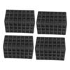 COOLHIYA 4pcs Table Tennis Table Corner Protectors Pong Desk Corner Wrap Outdoor Guard for Office Plastic Guards Easy Install view 1