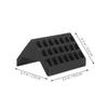 COOLHIYA 4pcs Table Tennis Table Corner Protectors Pong Desk Corner Wrap Outdoor Guard for Office Plastic Guards Easy Install view 2