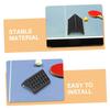 COOLHIYA 4pcs Table Tennis Table Corner Protectors Pong Desk Corner Wrap Outdoor Guard for Office Plastic Guards Easy Install view 3