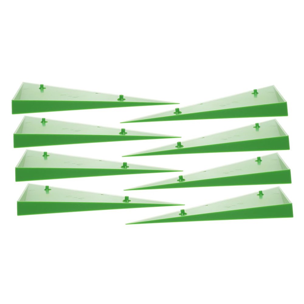 WOONEKY 8pcs Safe Plastic Foosball Table Corner Guards Triangle Edge Protectors for Games
