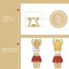 3pcs Golf Tee Ball Tee Plastic Funny Novelty Golf Accessories for Training Practicing view 4