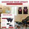 AVIVA Sports- Invisible Wall Jersey Hanger | Jersey Hanger for Wall Display | Great for Any Sports Jerseys | Sports Display (Single Pack) view 4
