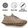 DLWKIPV Men's Running Shoes for Road & Gym  Lightweight Walking Sneakers with Breathable Mesh and All-Day Comfort Khaki US 9.5 view 4