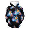 Israel Map Watercolor Print Adult Hoodies Casual Sweatshirt Long Sleeve Pullover Hooded with Pockets for Women Men 4XL view 1