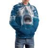 Great White Shark Adult Hoodies Casual Sweatshirt Long Sleeve Pullover Hooded with Pockets for Women Men M view 4