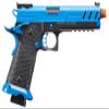 Vorsk Steel Airsoft Hi-Capa CS Vengeance 5.1 Gas Blowback Pistol (Blue/Black) view 3