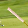 rockible Golf Alignment Stick Cover Golf Rod Protector Portable Golf Indicator Rod Holder for Aiming Exercise, Pink view 2