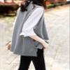 HangNiFang Women's Round Neck Sleeveless Pullover Ribbed Knit Sweater Vest Top (0199-Grey-S) view 3