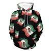 Mexican Independence Day Mexico Adult Hoodies Casual Sweatshirt Long Sleeve Pullover Hooded with Pockets for Women Men M view 1