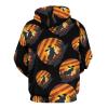 Vintage Moose Sunset Adult Hoodies Casual Sweatshirt Long Sleeve Pullover Hooded with Pockets for Women Men 3XL view 3
