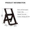 JevLoN Solid Wood Golf Club Storage Rack - Holds 7 Clubs, Wooden Golf Putter Display Stand Indoor & Outdoor Golf Club Organizer Display Rack 15.7x22.4x26 inch view 2