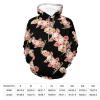Farm Animal Pig Chicken Adult Hoodies Casual Sweatshirt Long Sleeve Pullover Hooded with Pockets for Women Men M view 2
