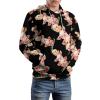 Farm Animal Pig Chicken Adult Hoodies Casual Sweatshirt Long Sleeve Pullover Hooded with Pockets for Women Men M view 4