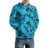 Dance of Death Macabre Skeleton Skull Adult Hoodies Casual Sweatshirt Long Sleeve Pullover Hooded with Pockets for Women Men M view 4