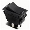 0808-116K 0808-116-K Rocker Switch Replacement for CRES Cor Equipment 0808-103-1,20 Amp 125-250 Volt Switch, 7/8 X 1-1/2 DPST, Replaces 0808-113-K1, 0808-113-K, LLC Rocker Switches 77020RQ view 1