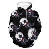 Skeleton Skull Hockey Puck Sports Cute Adult Hoodies Casual Sweatshirt Long Sleeve Pullover Hooded with Pockets for Women Men 3XL view 1
