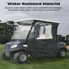KEMIMOTO Golf Cart Enclosure 2 Passenger, Golf Cart Rain Covers for Club Car Tempo, 3-Sided Driving Dustproof Enclosure Accessories with Clear PVC Window & Double Door Zipper view 4