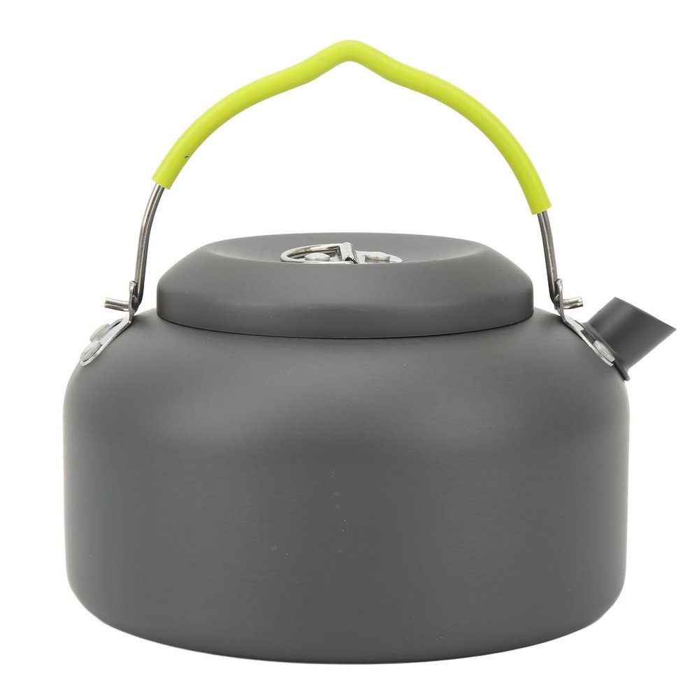 1.3L Camping Kettle Aluminum Alloy Anodized High Temperature Heat Insulating Outdoor Tea Coffee Pot
