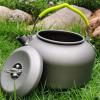 1.3L Camping Kettle Aluminum Alloy Anodized High Temperature Heat Insulating Outdoor Tea Coffee Pot view 2