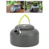 1.3L Camping Kettle Aluminum Alloy Anodized High Temperature Heat Insulating Outdoor Tea Coffee Pot view 3