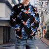 Australian Flag Butterfly Adult Hoodies Casual Sweatshirt Long Sleeve Pullover Hooded with Pockets for Women Men M view 3