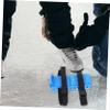 HANABASS 1pair Boy Girl Ice Skates Fixing Straps Stable Multi-Function Ice Skating Shoes for Beginners Lightweight and Portable Design for Boys and Girls Learning to Skate view 4