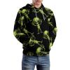 Peace Alien Adult Hoodies Casual Sweatshirt Long Sleeve Pullover Hooded with Pockets for Women Men M view 4
