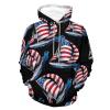 USA Sailboat Adult Hoodies Casual Sweatshirt Long Sleeve Pullover Hooded with Pockets for Women Men M view 1