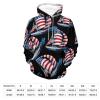 USA Sailboat Adult Hoodies Casual Sweatshirt Long Sleeve Pullover Hooded with Pockets for Women Men M view 2