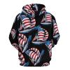 USA Sailboat Adult Hoodies Casual Sweatshirt Long Sleeve Pullover Hooded with Pockets for Women Men M view 3