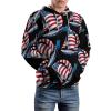 USA Sailboat Adult Hoodies Casual Sweatshirt Long Sleeve Pullover Hooded with Pockets for Women Men M view 4