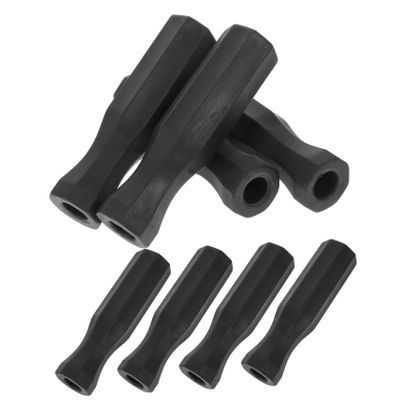 HANABASS 8pcs Professional Replacement Grips for Foosball Machine PVC Comfortable and Easy to Use