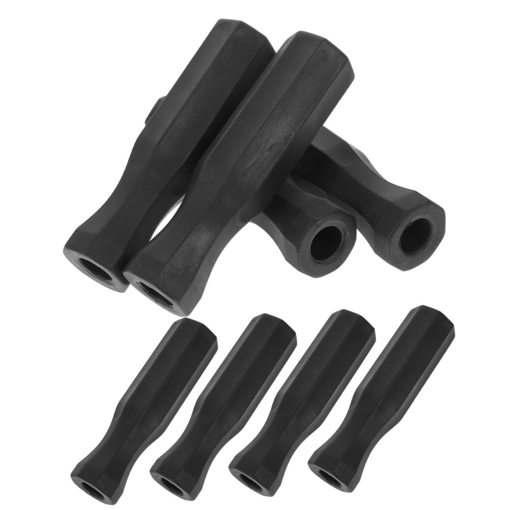 HANABASS 8pcs Professional Replacement Grips for Foosball Machine PVC Comfortable and Easy to Use