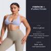 Aoxjox Womens Workout Leggings Metamorph Mid-Rise Hidden Scrunch Tummy Control Gym Training Yoga Pants 27" (Mink, X-Large) view 3