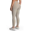 Aoxjox Womens Workout Leggings Metamorph Mid-Rise Hidden Scrunch Tummy Control Gym Training Yoga Pants 27" (Mink, Medium) view 2