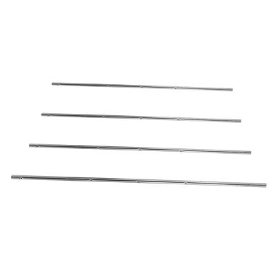 JOINPAYA 4pcs Foosball Machine Rods Metal Soccer Handles for Table Football Game Ergonomic Grip for Enhanced Control