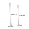 JOINPAYA 4pcs Foosball Machine Rods Metal Soccer Handles for Table Football Game Ergonomic Grip for Enhanced Control view 2