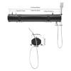 AGULIUM Road Shower, 8Gal Pressurized Water Tank with Hose and Shower Head, Roof Rack Water Tank for Camping Shower for Overland Off-Road Vehicle, Truck, RV, SUV, Sedan view 2