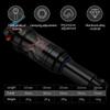 AO-8RC Mtb Rear Shock Mountain Bike Air Rear Shock With Lock Out - Adjustable Air Pressure - Damping adjustment (165x35mm (6.50x1.38")) view 3