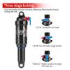 AO-8RC Mtb Rear Shock Mountain Bike Air Rear Shock With Lock Out - Adjustable Air Pressure - Damping adjustment (230x67mm(9.06x2.64")) view 3