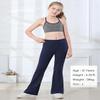Stelle Girls Flare Leggings with Pockets High Waisted Bootcut Yoga Pants view 4