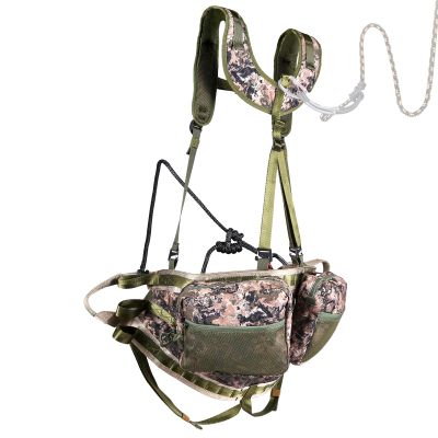 NatureBlend Tree Saddle, The Gen 3 Hunting Saddle, Ultra Comfortable Saddle Hunting System Kit, Includes Bridge, Expandable Saddle, 2 x Tree Saddle Dump Pouch and Saddle Harness, The King of Comfort