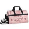 Red Duffel Bag Large Gym Bag Custom Duffel Bag for Women Luggage Bag for Adults Weekender Carry on Duffle Bags Men Football Bags for Equipment view 1